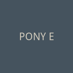 PONY EFFECT官网