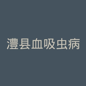 澧县血吸虫病专科医院官网