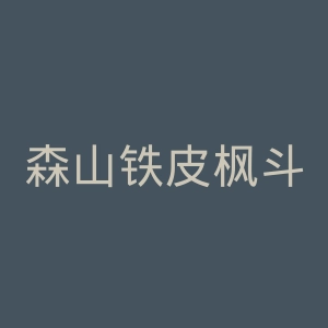 森山铁皮枫斗官网