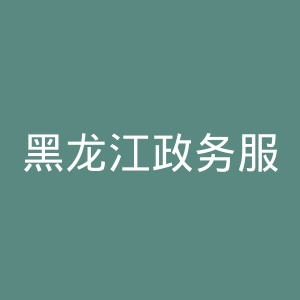 黑龙江政务服务网