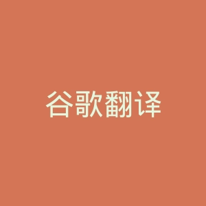 谷歌翻译